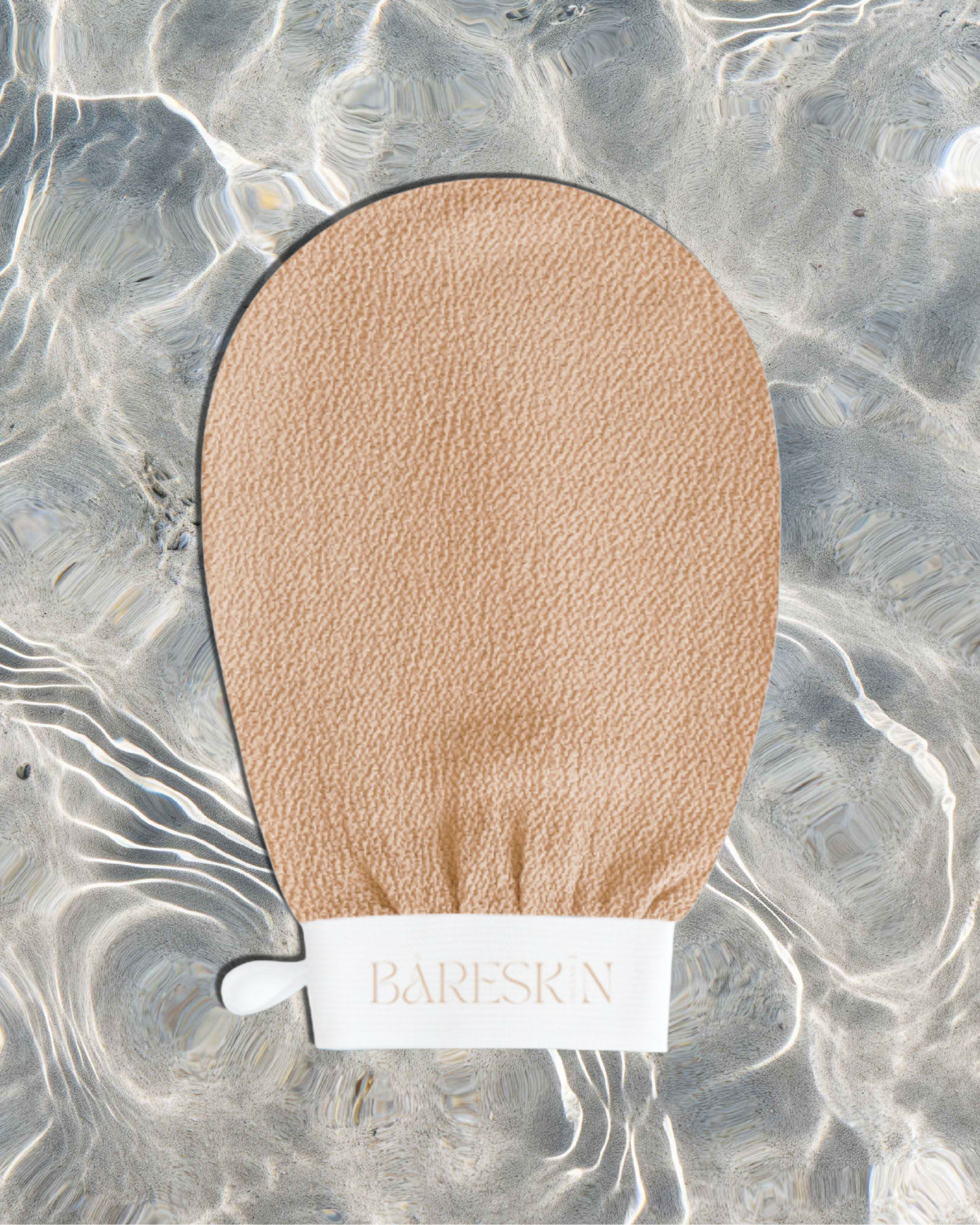 båreskīn X essentials — exfoliating kessa glove